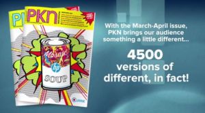 PKN partnered with HP, Currie Group and Blue Star Print to produce 4500 different versions of its front cover.